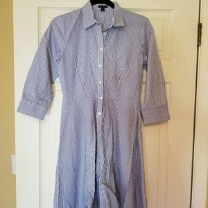 Ann Taylor shirt dress fit flare